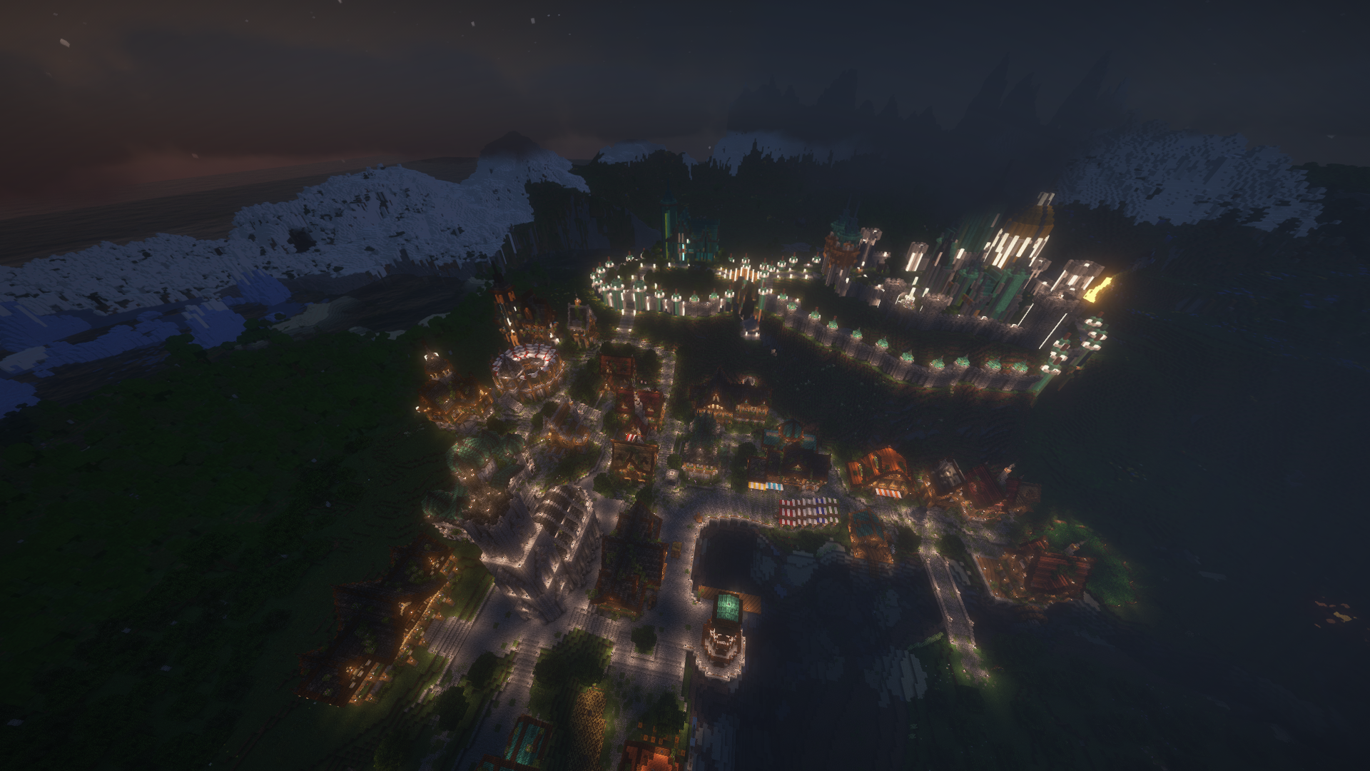 Night Scene 2 - Mystical evening atmosphere