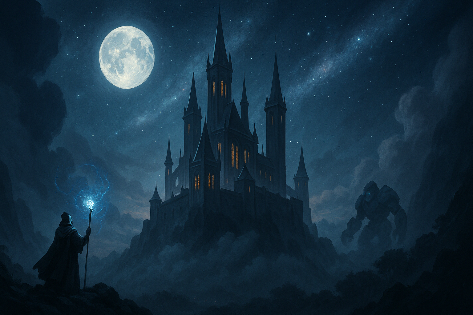 The Arcanum Spires - A coalition of mages and sorcerers