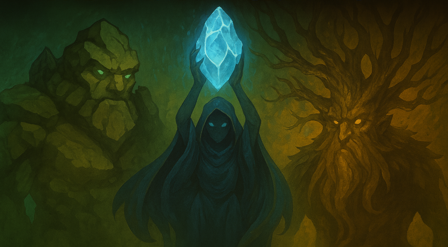 The Dawn of Creation - Ancient mystical forces shaping the realm