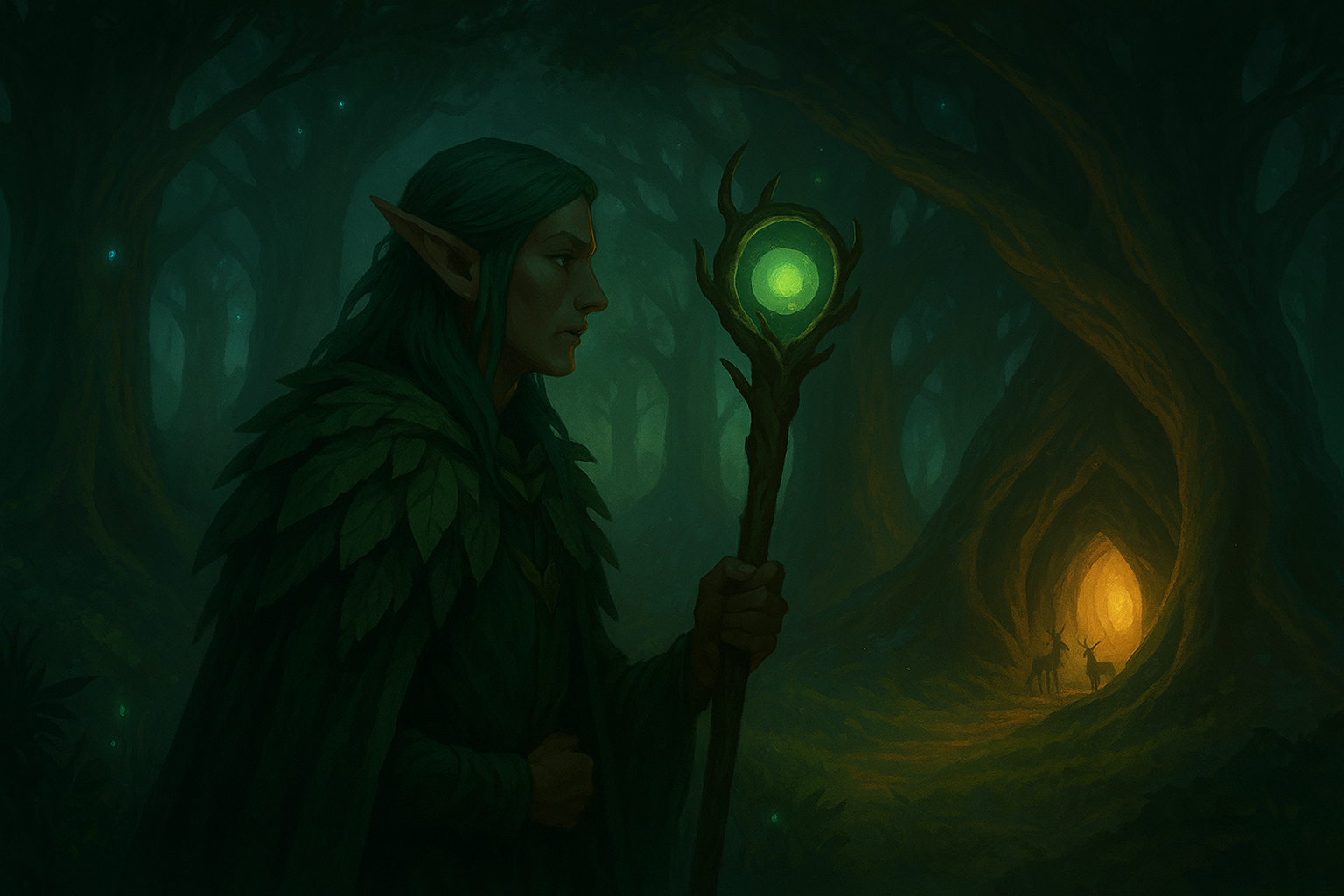 The Sylvarii Tribes - Elven guardians of the Wyrdroot Forest